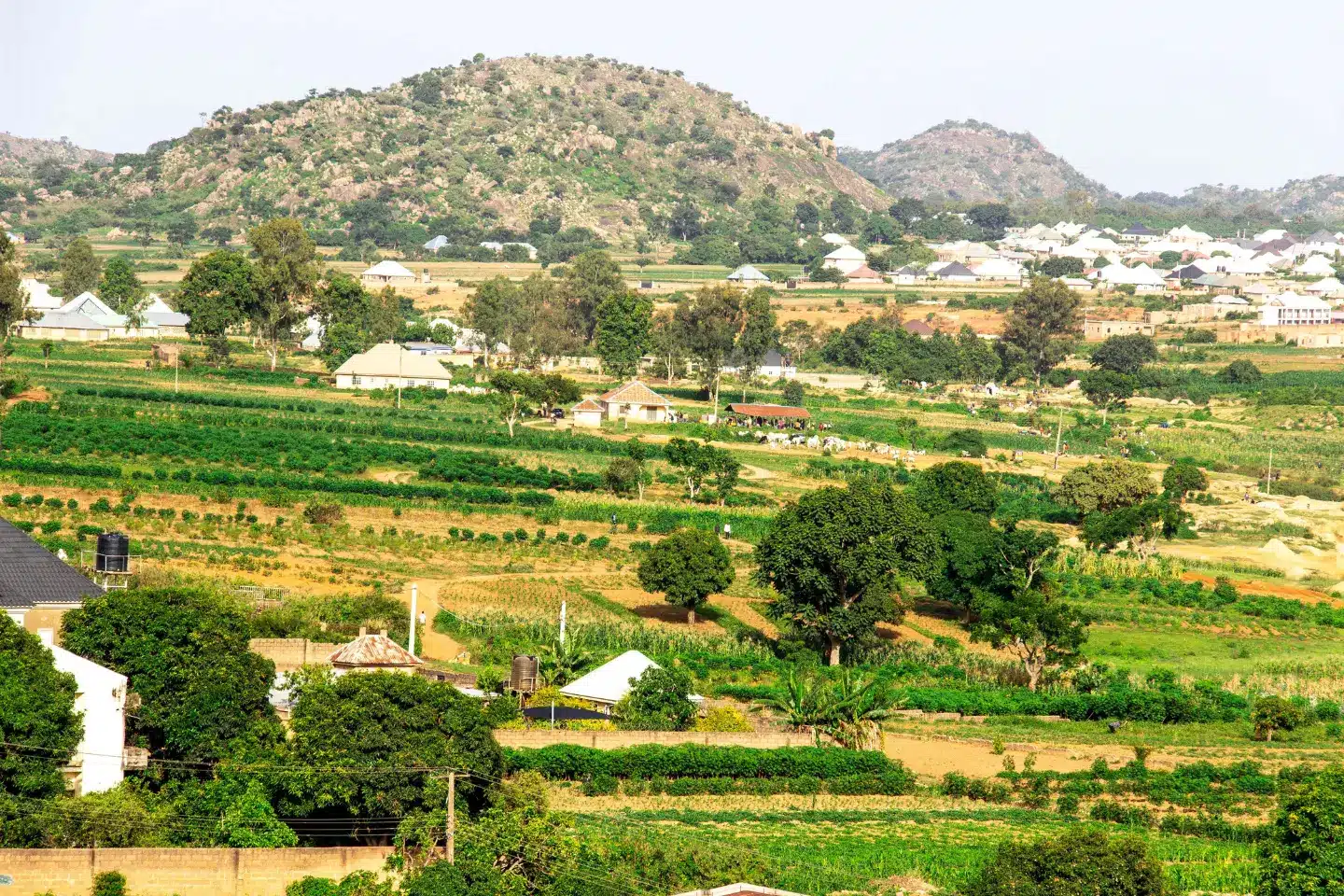 Mountain Surrounding Carter Conlon Center in Jos